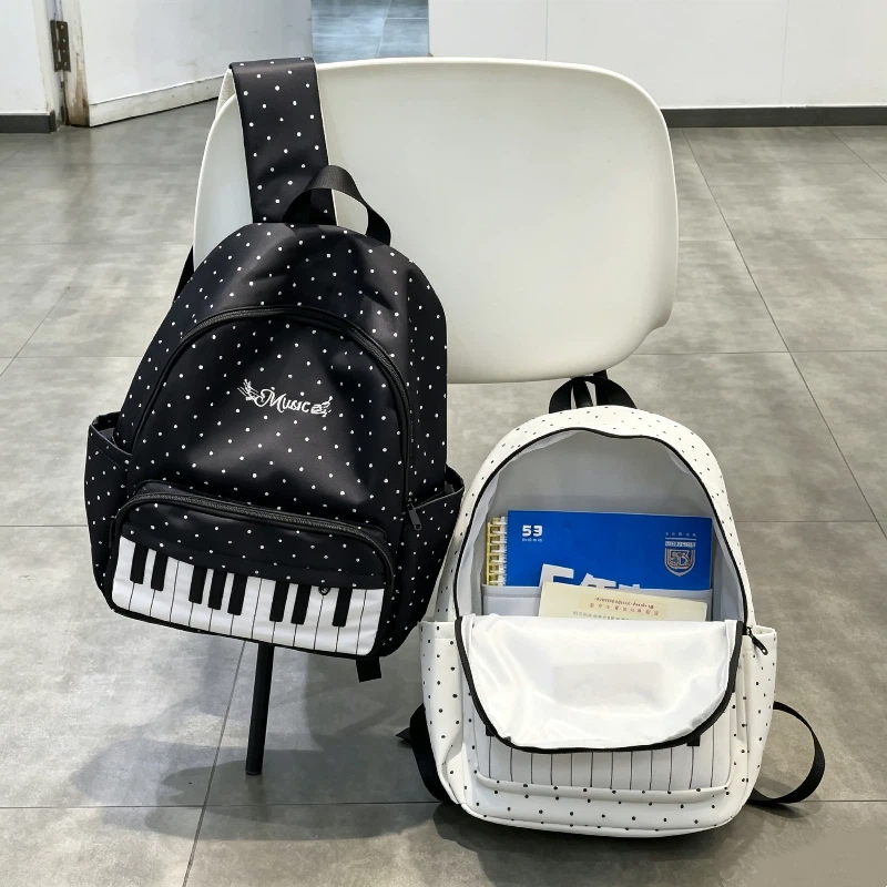 Hiking Backpack Waterproof - Sac à dos noir et blanc